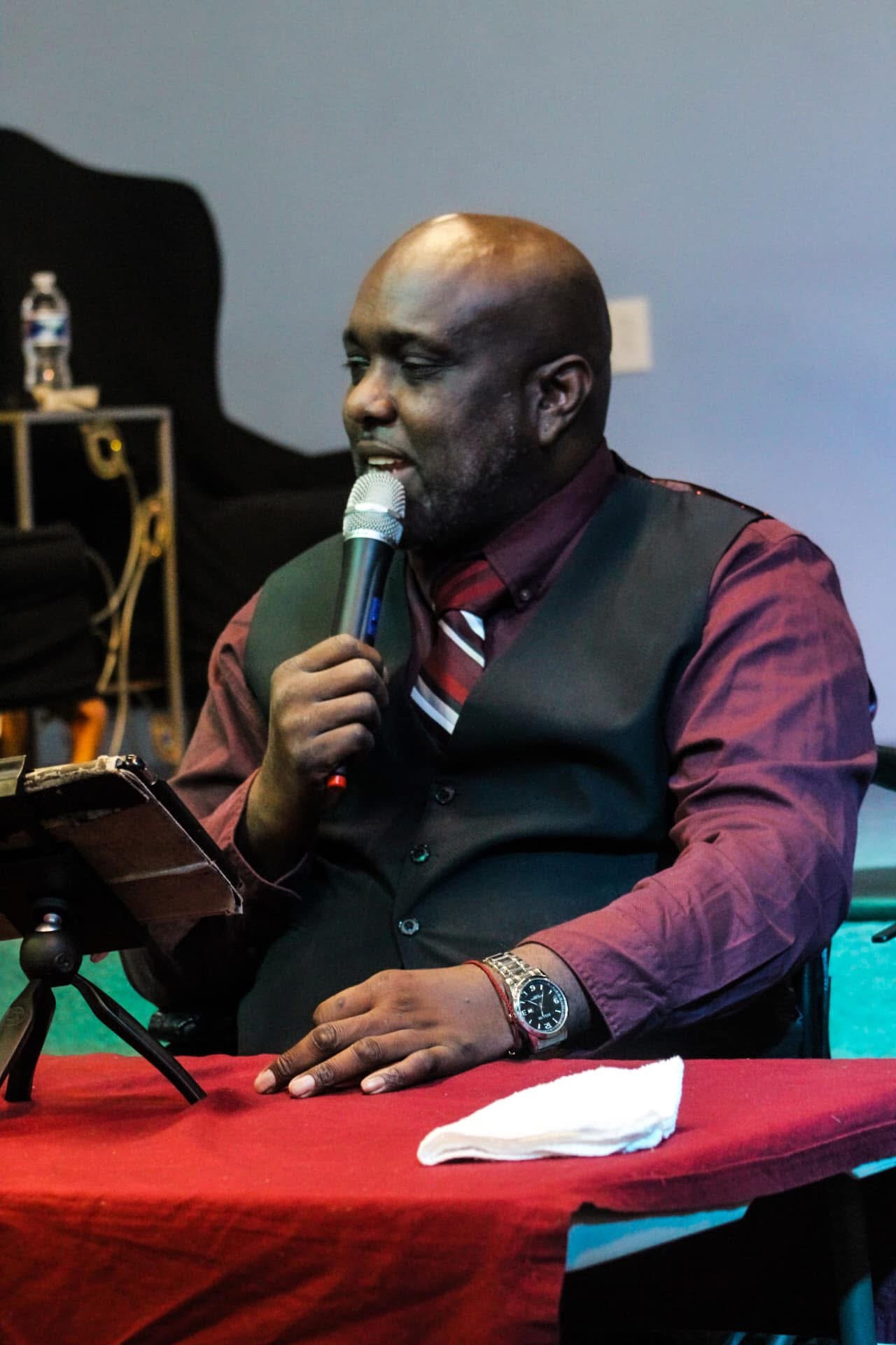 Elder Goosby preaching